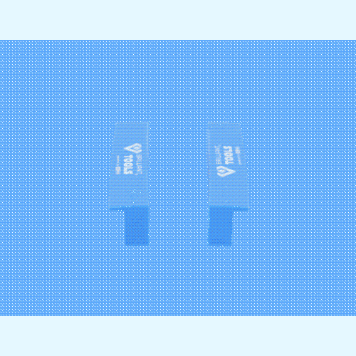 Schraubstock-Schonbacken mit Struktur 2-tlg, Kunststoff BRILLIANT TOOLS BT156941