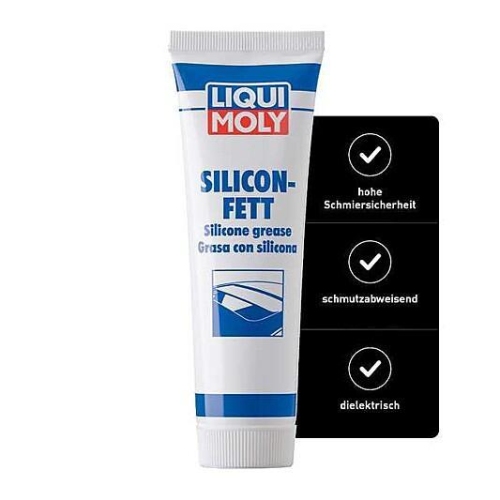 2x Silikon-Fett transparent 100 Gramm Fett Tube Liqui Moly 3312