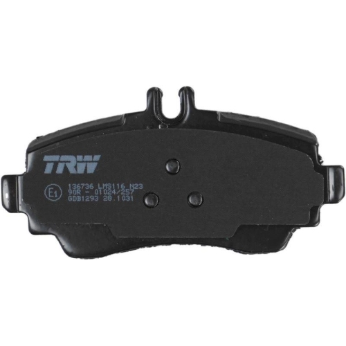 TRW Bremsbelagsatz, Scheibenbremse COTEC GDB1293