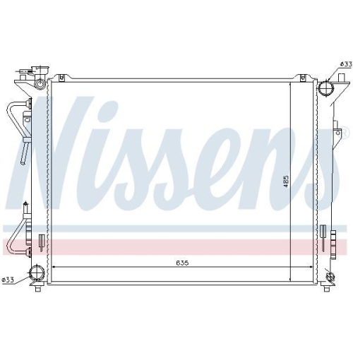 NISSENS K&uuml;hler, Motork&uuml;hlung ** FIRST FIT ** 67507