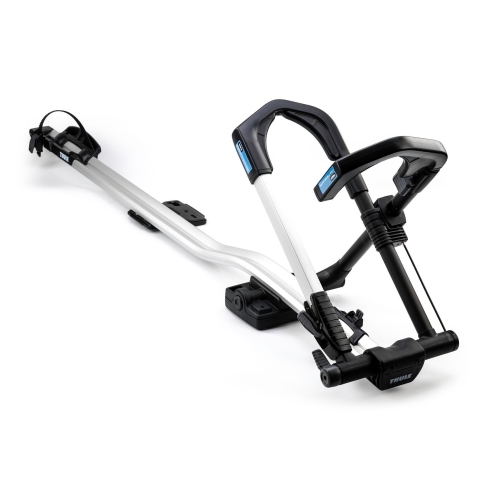 2 Stück THULE 599 UpRide Dach Fahrradhalter Radträger ohne Rahmenkontakt 599001