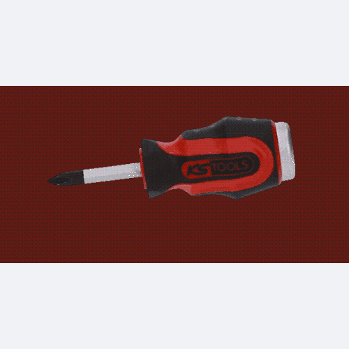 ERGOTORQUEmax Schlagkappen-Schraubendreher, PH1, kurze Form KS TOOLS 151.1201