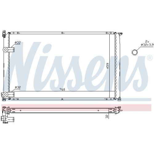 NISSENS K&uuml;hler, Motork&uuml;hlung 63935A