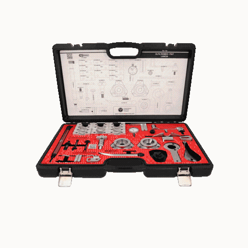 Motoreinstellwerkzeug-Satz f&uuml;r Fiat, Alfa Romeo, Lancia, 35-tlg KS TOOLS 4100905