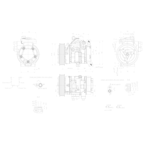 HELLA Kompressor, Klimaanlage >>> Easy2Fit <<< 8FK 366 201-941