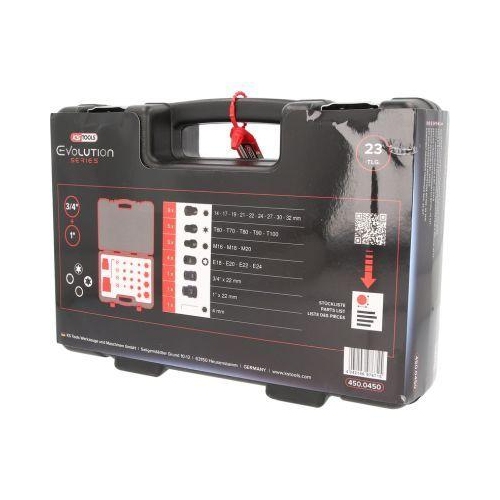 3/4 Zoll + 1 Zoll Kraft-Wechselbit-Satz, 23-tlg KS TOOLS 450.0450