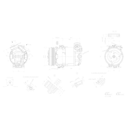 HELLA Kompressor, Klimaanlage >>> Easy2Fit <<< 8FK 366 201-961