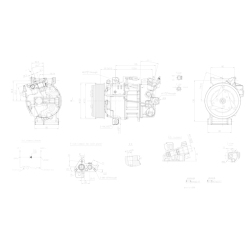 HELLA Kompressor, Klimaanlage >>> Easy2Fit <<< 8FK 366 201-991