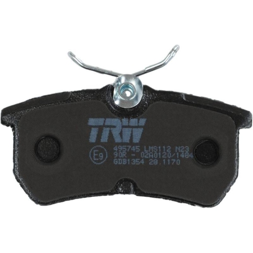 TRW Bremsbelagsatz, Scheibenbremse COTEC GDB1354