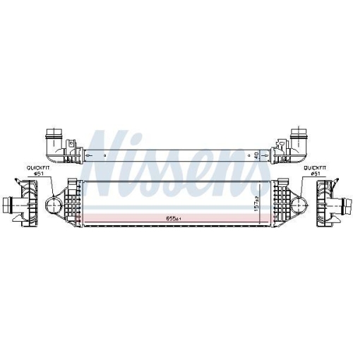 NISSENS Ladeluftk&uuml;hler 961476