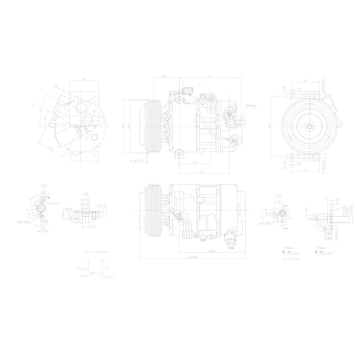 HELLA Kompressor, Klimaanlage >>> Easy2Fit <<< 8FK 366 202-031