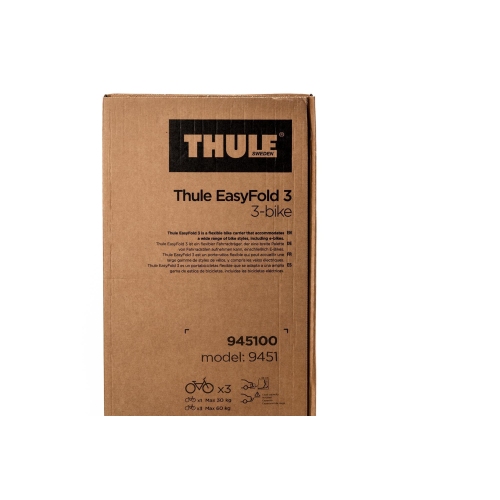 THULE EasyFold 3 3er Anhängerkupplungs-Fahrradträger faltbar erweiterbar- 945100