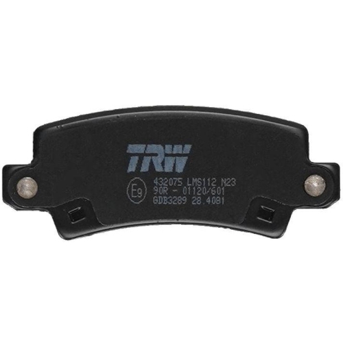 TRW Bremsbelagsatz, Scheibenbremse COTEC GDB3289