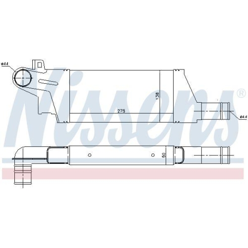 NISSENS Ladeluftk&uuml;hler 96898