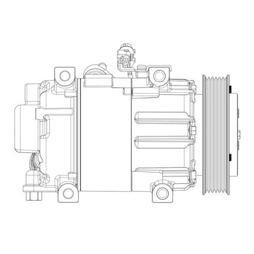 MAHLE Kompressor, Klimaanlage BEHR *** PREMIUM LINE *** ACP 628 000P