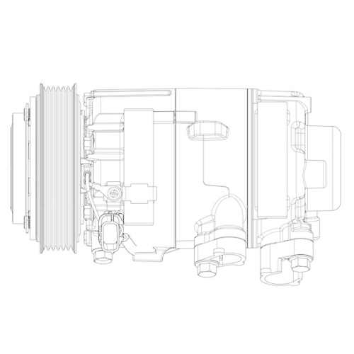 MAHLE Kompressor, Klimaanlage BEHR *** PREMIUM LINE *** ACP 633 000P