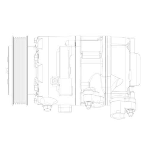 MAHLE Kompressor, Klimaanlage BEHR *** PREMIUM LINE *** ACP 634 000P