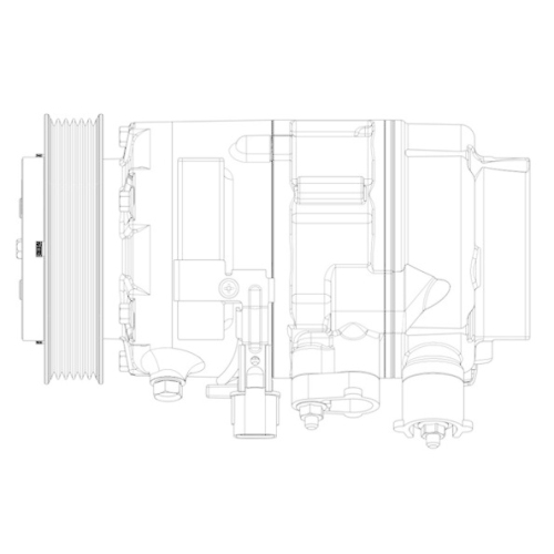 MAHLE Kompressor, Klimaanlage BEHR *** PREMIUM LINE *** ACP 637 000P