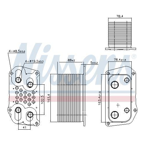 NISSENS &Ouml;lk&uuml;hler, Motor&ouml;l 91259
