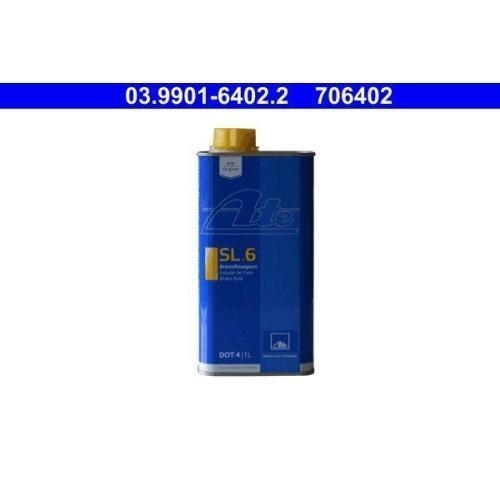 ATE Bremsfl&uuml;ssigkeit SL6 f&uuml;r ESP 1 Liter 1L 1000ml Kanne Flasche 03.9901-6402.2