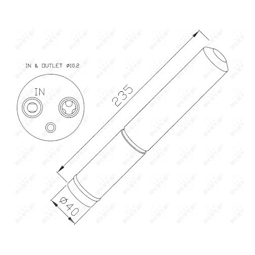 NRF Trockner, Klimaanlage EASY FIT 33225