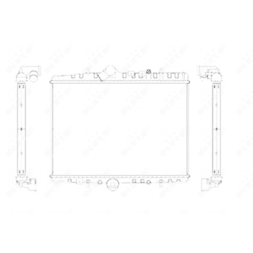 NRF K&uuml;hler, Motork&uuml;hlung EASY FIT 55346