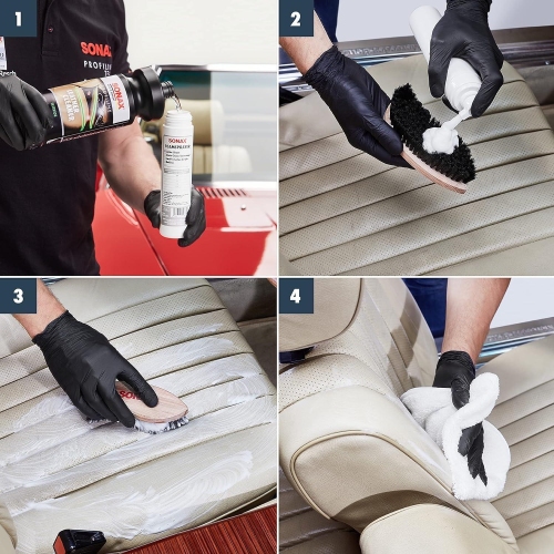 SONAX Profiline Leather Cleaner Lederreiniger Innenraum Schaum Pflege Kfz 1Liter