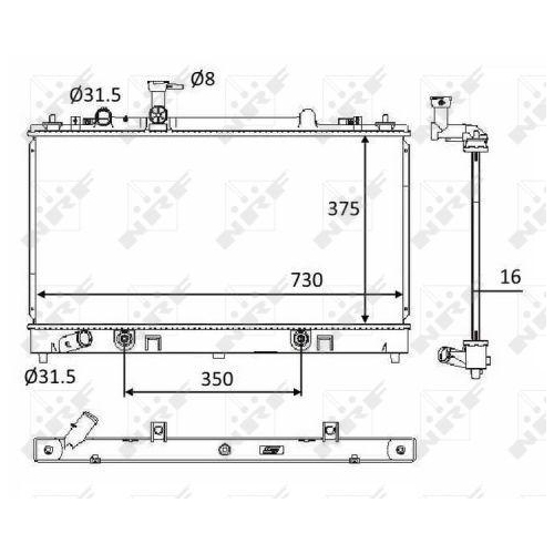 NRF K&uuml;hler, Motork&uuml;hlung 58560