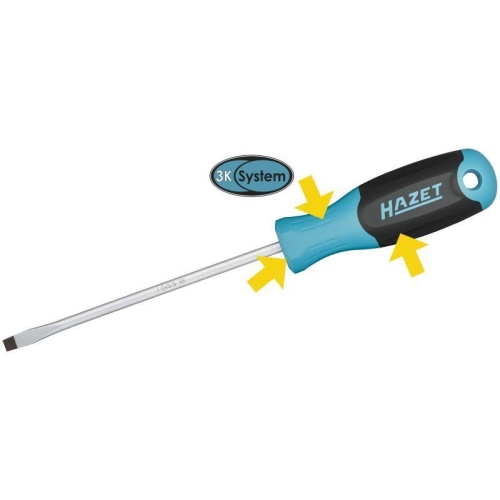 HAZET Schraubendreher Schlitz Profil SW 1,6 x 10 mm 811-100