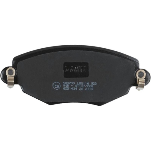 TRW Bremsbelagsatz, Scheibenbremse COTEC GDB1434