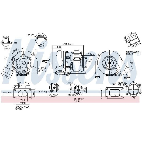 NISSENS Lader, Aufladung ** FACTORY NEW ** 93296