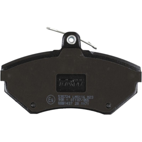 TRW Bremsbelagsatz, Scheibenbremse COTEC GDB1437