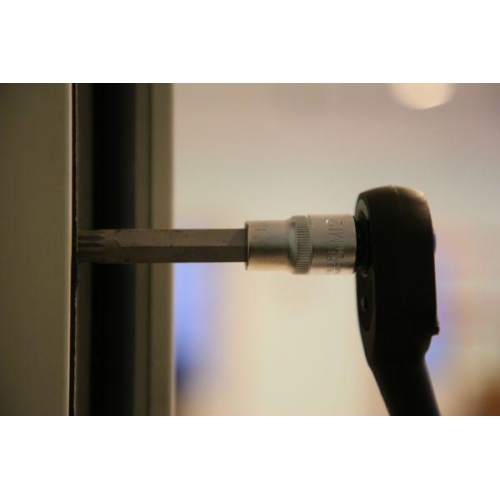 1/2 Zoll Vielzahn-Bit-Stecknuss, 100 mm lang, M12 BRILLIANT TOOLS BT022945