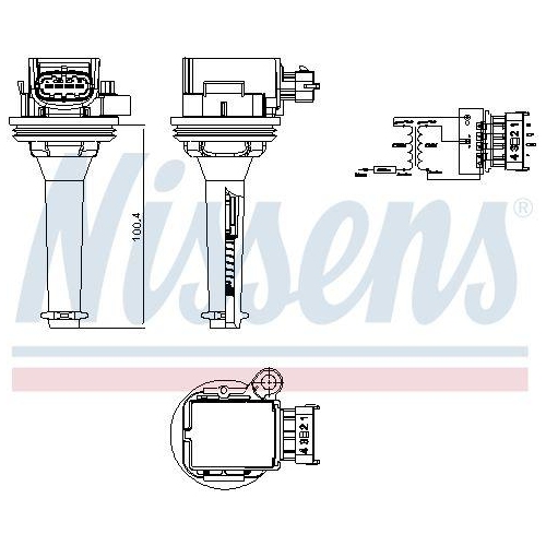 NISSENS Z&uuml;ndspule 966417