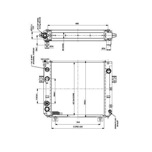 NRF K&uuml;hler, Antriebsbatterie EASY FIT 52300