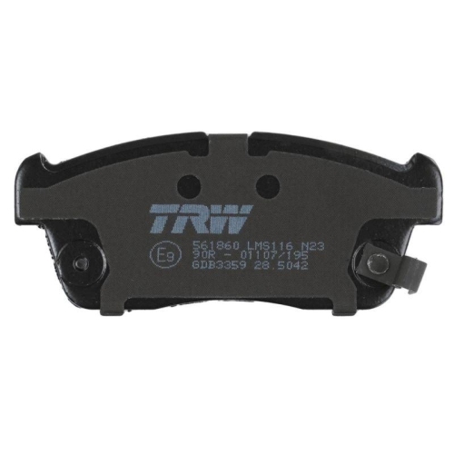 TRW Bremsbelagsatz, Scheibenbremse COTEC GDB3359