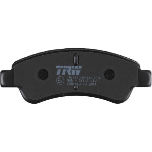 TRW Bremsbelagsatz, Scheibenbremse COTEC GDB1463