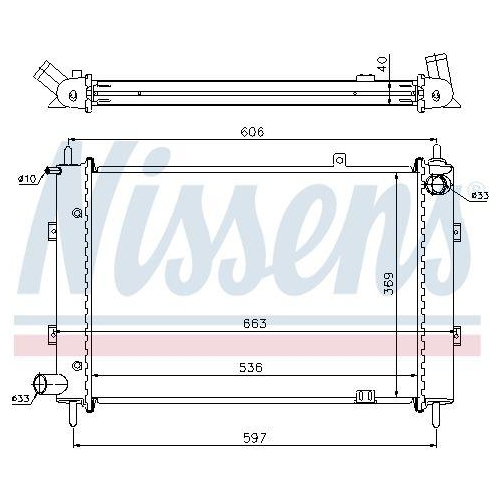 NISSENS K&uuml;hler, Motork&uuml;hlung ** FIRST FIT ** 62359A