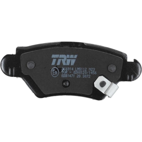 TRW Bremsbelagsatz, Scheibenbremse COTEC GDB1471