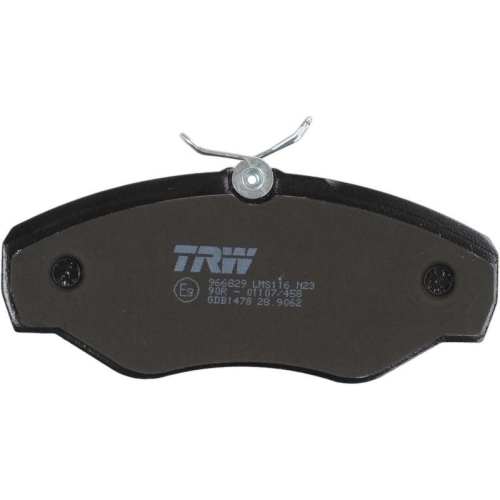 TRW Bremsbelagsatz, Scheibenbremse COTEC GDB1478