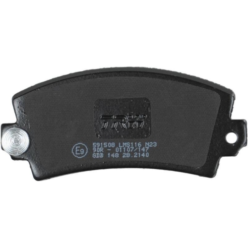 TRW Bremsbelagsatz, Scheibenbremse COTEC GDB148