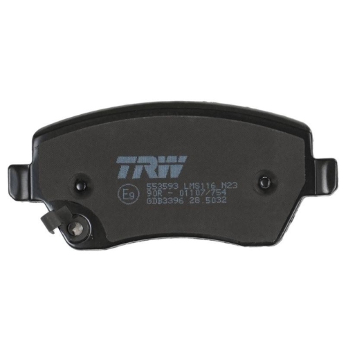 TRW Bremsbelagsatz, Scheibenbremse COTEC GDB3396