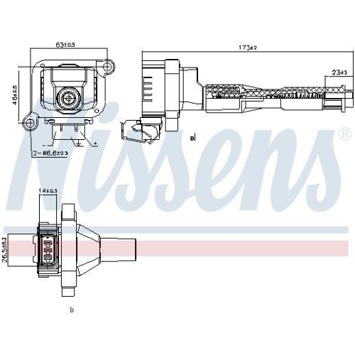 NISSENS Z&uuml;ndspule 966570