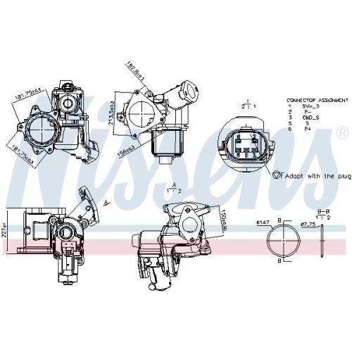 NISSENS AGR-Ventil ** FIRST FIT ** 98592