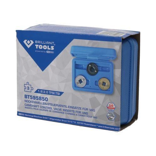Nockenwellen-Steuerventil-Eins&auml;tze f&uuml;r VAG 1.8, 2.0 TFSI, TSI BRILLIANT TOOLS