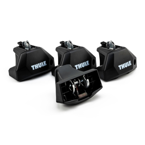 THULE 7107 Evo Fixpoint Fußsatz für Fahrzeuge mit Fixpunkt Dachanbindung 710700