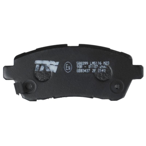 TRW Bremsbelagsatz, Scheibenbremse COTEC GDB3437