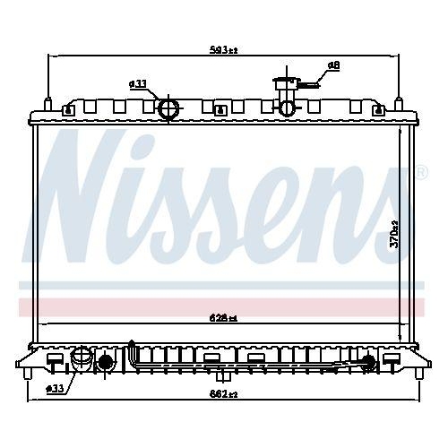 NISSENS K&uuml;hler, Motork&uuml;hlung 66687