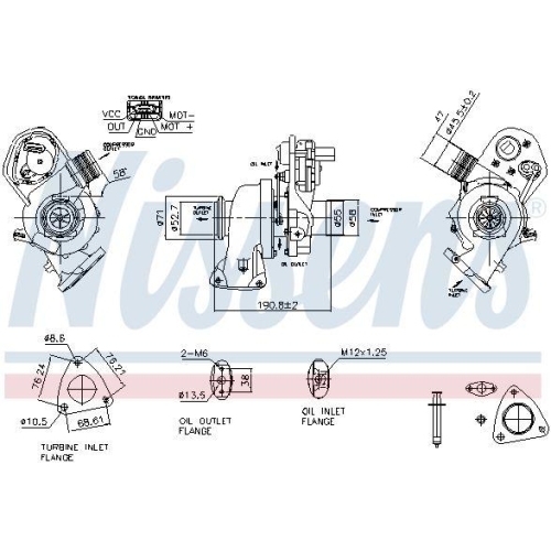 NISSENS Lader, Aufladung ** FACTORY NEW ** 93853