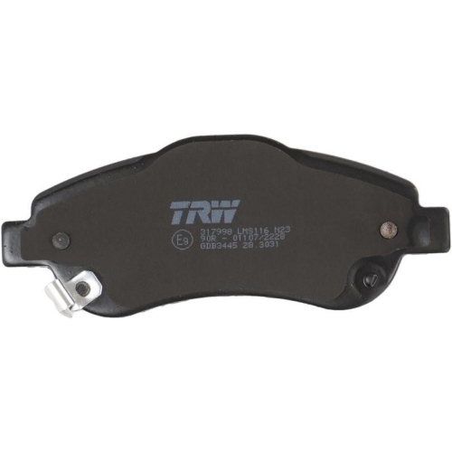 TRW Bremsbelagsatz, Scheibenbremse COTEC GDB3445